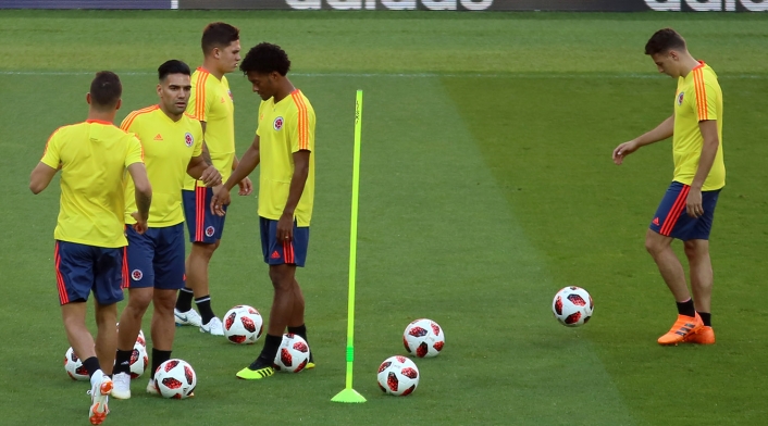 Selección Colombia en entrenamiento 10