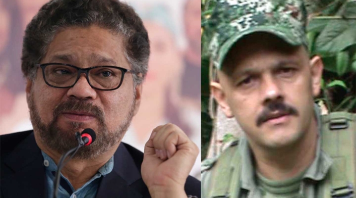 Iván Márquez y alias 'el paisa' Iván Márquez y alias 'el paisa'
