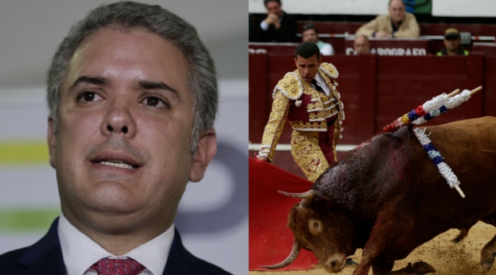 Iván Duque y su opinión de las corridas de toros