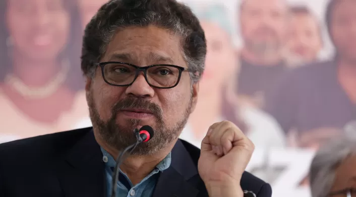 Iván Márquez, integrante de la colectividad de las Farc