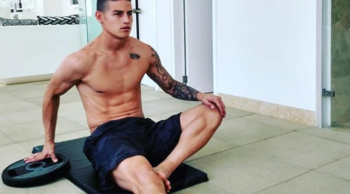 James Rodríguez se recupera satisfactoriamente de su lesión James Rodríguez se recupera satisfactoriamente de su lesión