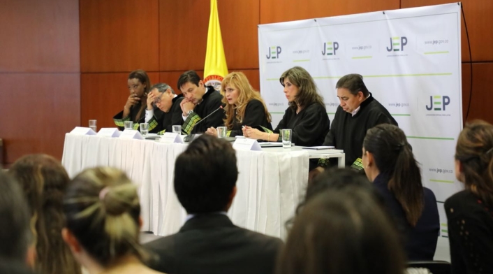 Audiencia en la JEP Audiencia en la JEP