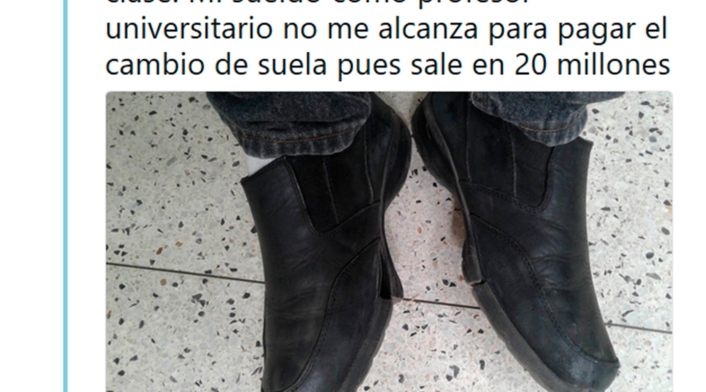 El mensaje publicado en Twitter por el profesor José Ibarra