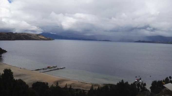 Lago de Tota en Boyacá. Lago de Tota en Boyacá.