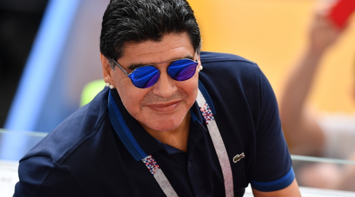 Diego Maradona, técnico de Dorados