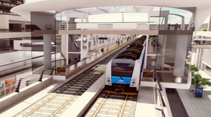Render del Metro de Bogotá