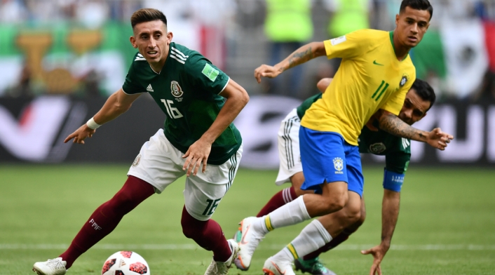 Brasil vs México - Octavos de Final