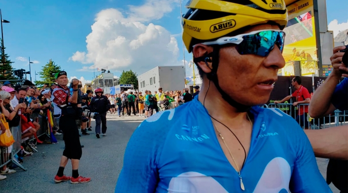 Nairo Quintana, ciclista colombiano.