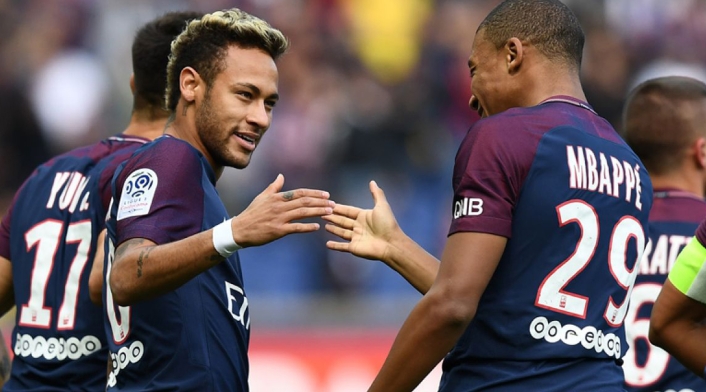 Neymar Mbappé PSG