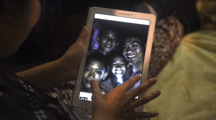 Niños de Tailandia encontrados