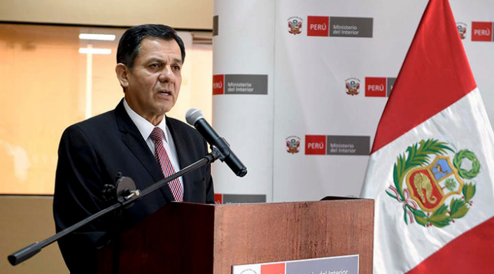 Mauro Medina Dimaraes, ministro del interior de Perú Mauro Medina Dimaraes, ministro del interior de Perú