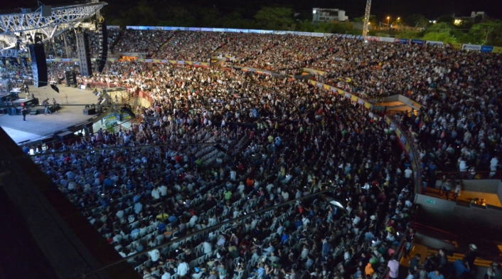 Parque de la leyenda vallenata en Valledupar.