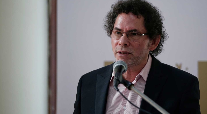 Pastor Alape, miembro del partido de la Farc