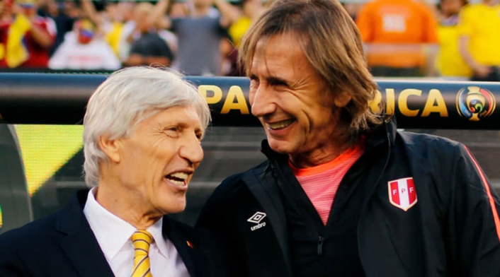 José Pékerman y Ricardo Gareca