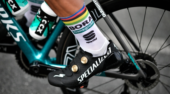 La bicicleta del eslovaco Peter Sagan en el Tour de Francia 2018