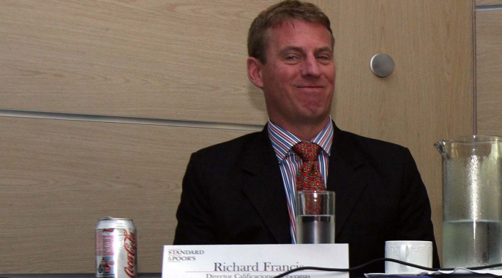 Richard Francis, director de bonos soberanos de América Latina y líder analista de Fitch Ratings de la calificación de Colombia