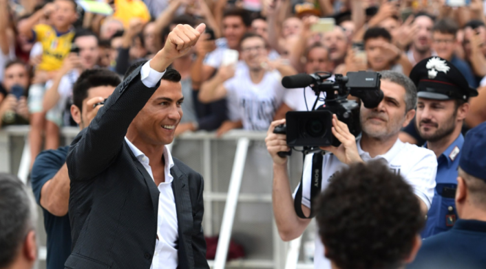 Cristiano Ronaldo, nuevo jugador de la Juventus
