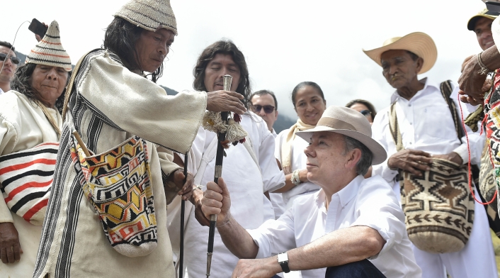Santos Visita la Sierra Nevada