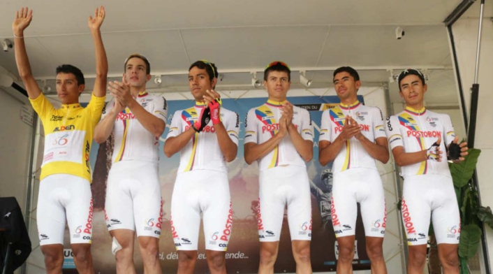 Selección Colombia en el Tour de L'Avenir 2017