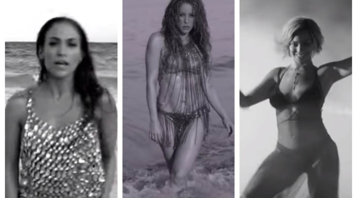 Varios aficionados encontraron similitudes entre los videos de Shakira, JLo y Beyoncé Varios aficionados encontraron similitudes entre los videos de Shakira, JLo y Beyoncé