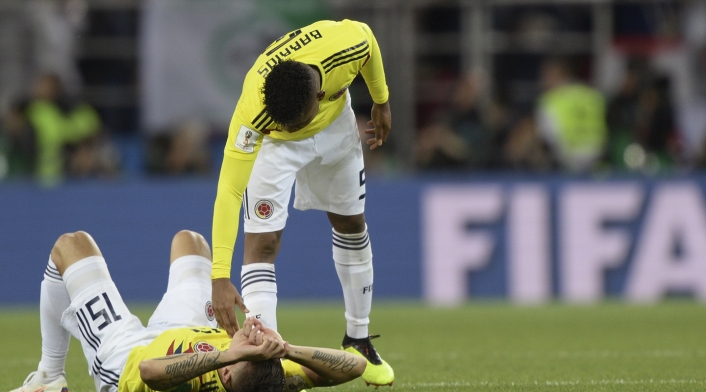 Mateus Uribe erró uno de los penales que dejó eliminada a la 'tricolor' Mateus Uribe erró uno de los penales que dejó eliminada a la 'tricolor'