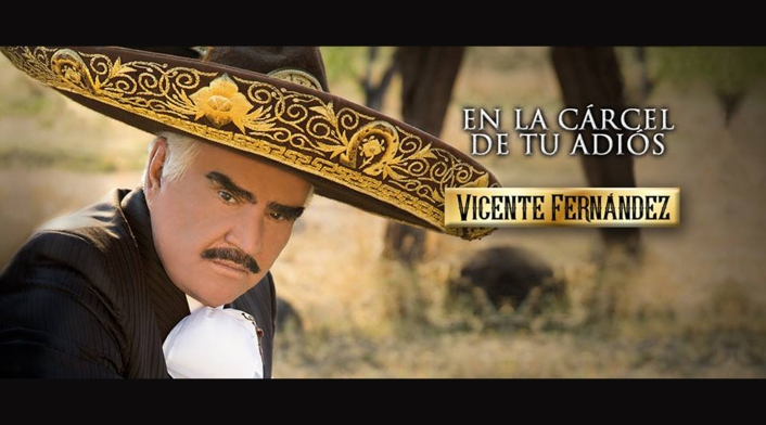 Imagen promocional de 'En la cárcel de tu adiós', de Vicente Fernández