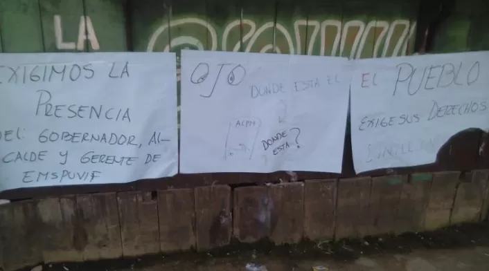 Autoridades evaluarán los 30 puntos del pliego de peticiones que reclaman los más de 3.500 pobladores en este paro cívico en Vigía del Fuerte. Paro Vigía del Fuerte