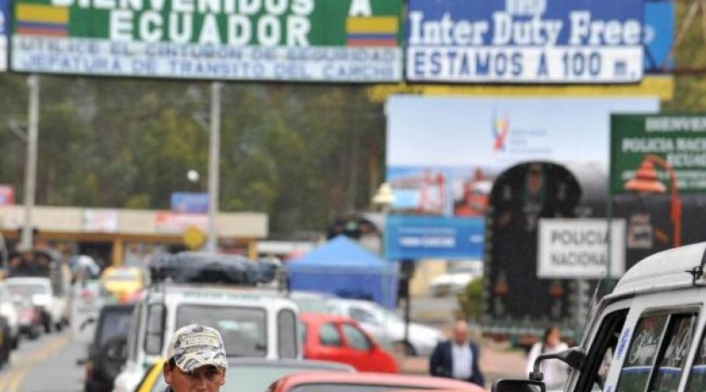 Cuando el bus cruzó la frontera entre Colombia y Ecuador se perdió la comunicación.