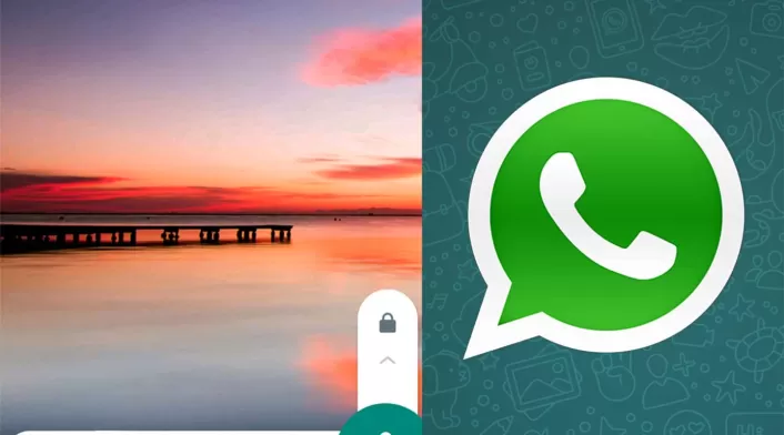 Nota de voz en chat de WhatsApp