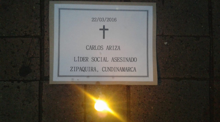 Así se vivió la 'velatón' por los líderes sociales asesinados en el país Así se vivió la 'velatón' por los líderes sociales asesinados en el país