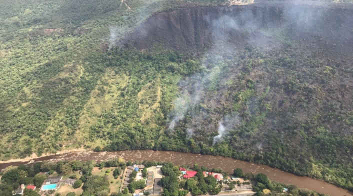 Incendio en Nilo, Cundinamarca
