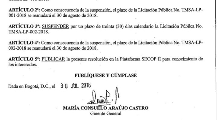Notificación