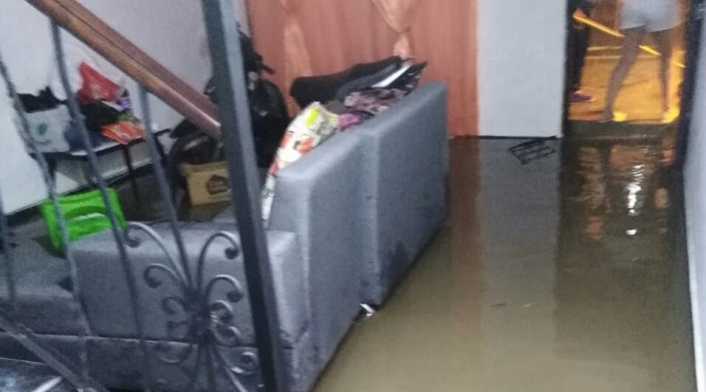Viviendas afectadas por vendaval en Riosucio (Caldas)