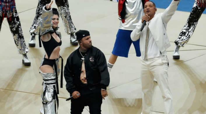 Will Smith y Nicky Jam en cierre del Mundial de Rusia