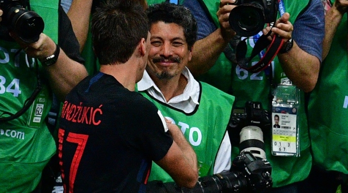 Yuri Cortez, el fotógrafo de la celebración de Croacia