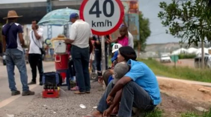 Venezolanos migrantes