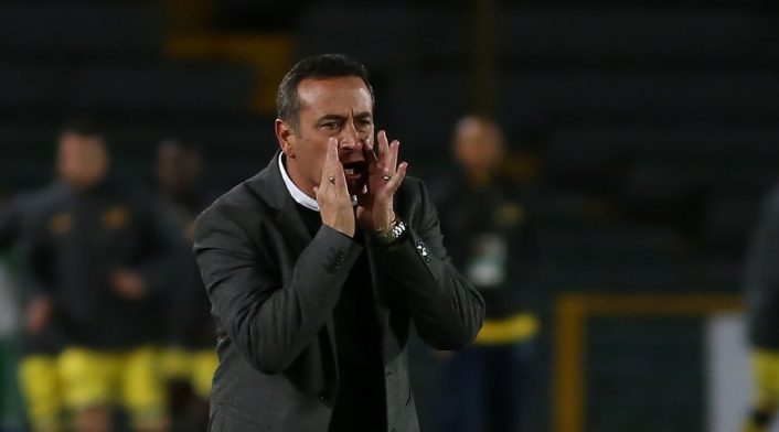 Guillermo Sanguinetti, técnico de Independiente Santa Fe