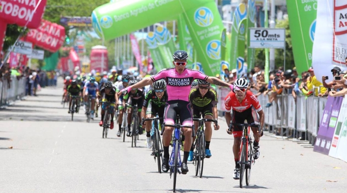Juan Sebastián Molano, del Manzana Postobón Team