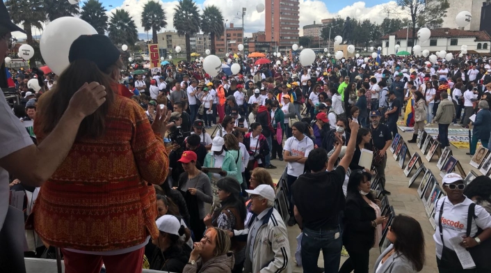 Profesores marcha paro