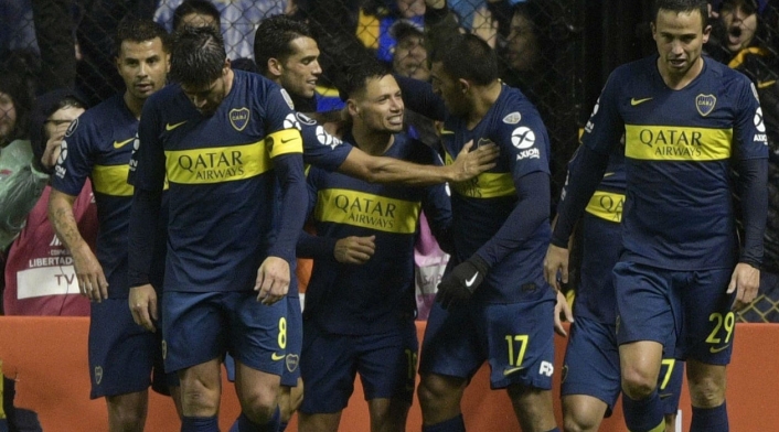 Boca Juniors, tras el gol de Mauro Zárate en Copa Libertadores