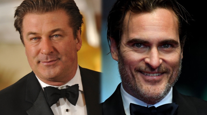 Los actores Alec Baldwin y Joaquin Phoenix