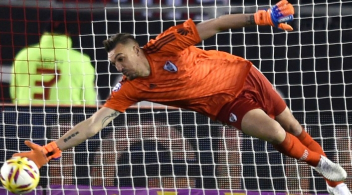 Franco Armani, arquero de River Plate