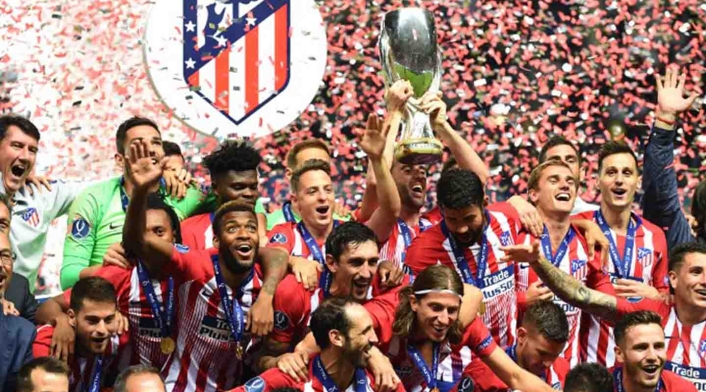 Atlético de Madrid logra su tercera Supercopa de Europa. Atlético de Madrid logra su tercera Supercopa de Europa.