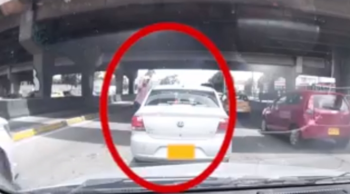 Así operan los atracadores de vehículos en Bogotá