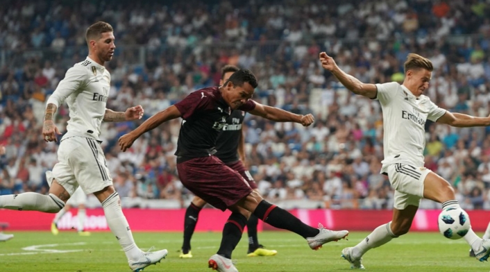 Carlos Bacca, jugador del AC Milan