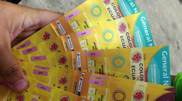 Boletas partidos eliminatorias