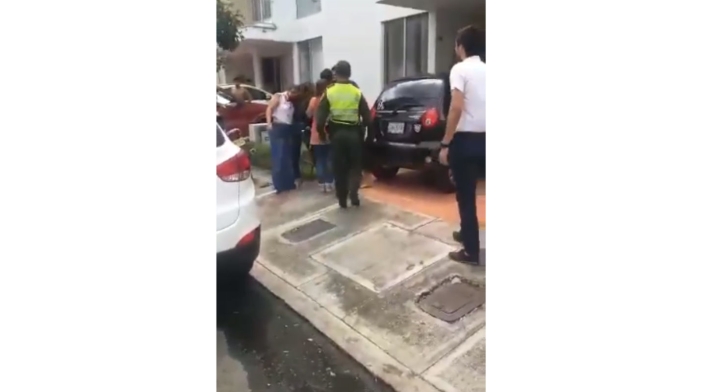 La brutal agresión a una mujer en Bucaramanga