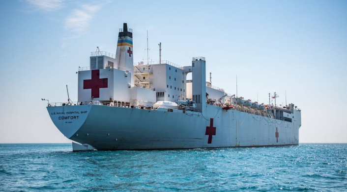 Buque hospital Estados Unidos