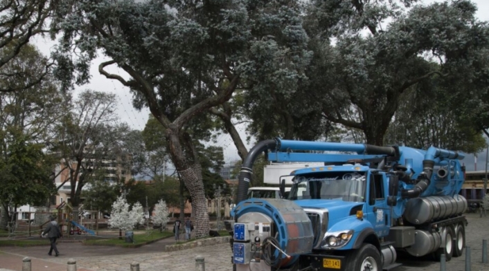 Camión del Acueducto de Bogotá