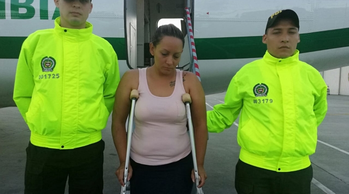 Claudia Ximena Orozco, implicada en caso 'narcobus' Policía Antinarcóticos